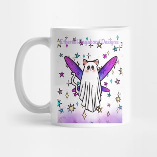 Ghost Cat Fairy Mug